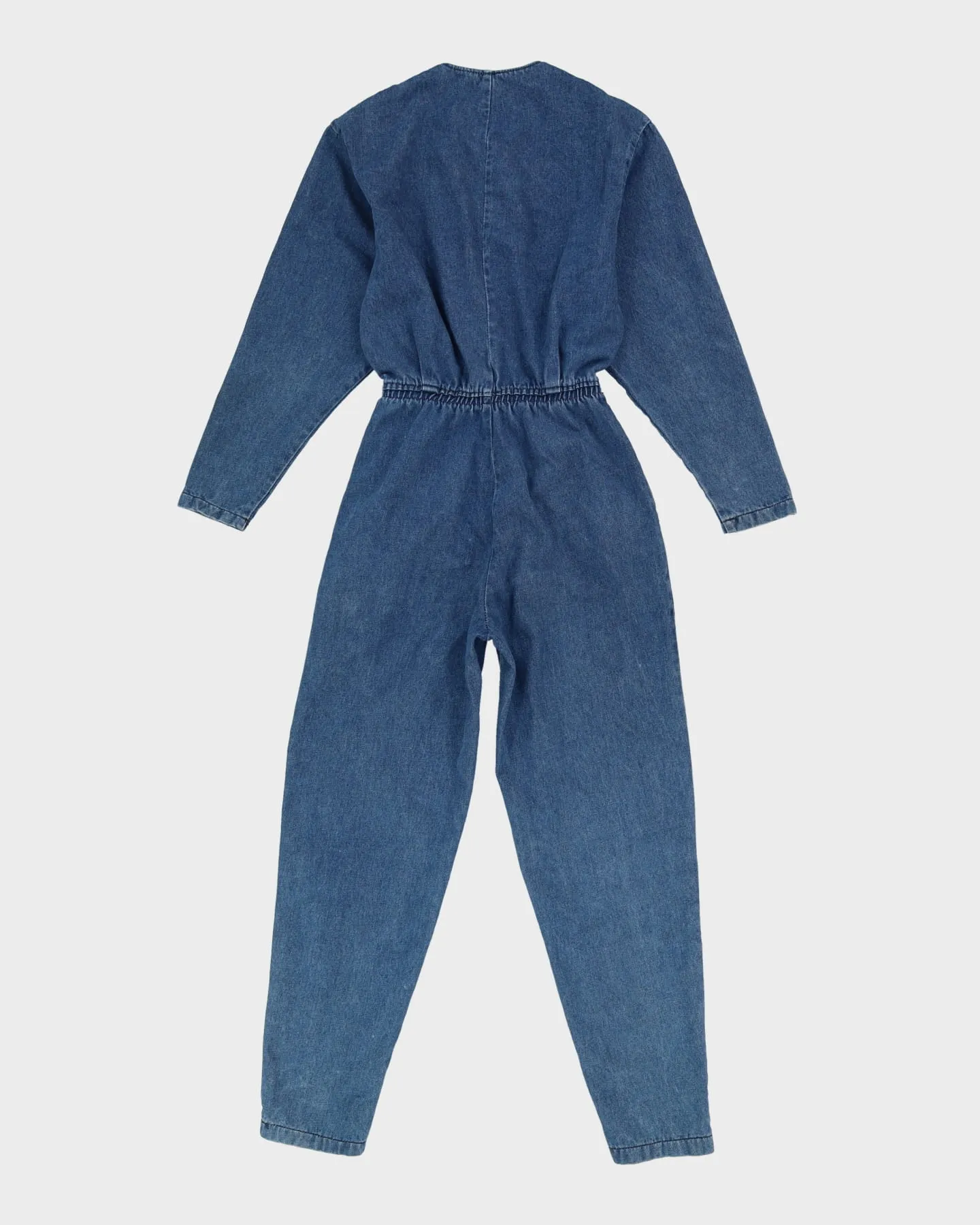 00s Blue Denim Jumpsuit - S