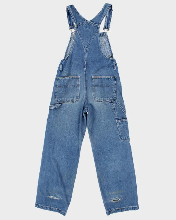 00s Calvin Klein Denim Long Dungarees - L