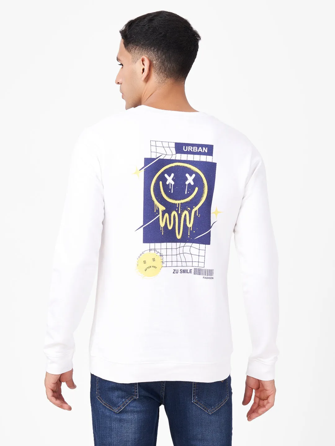 100% Cotton Printed Full Sleeve Sweatshirt