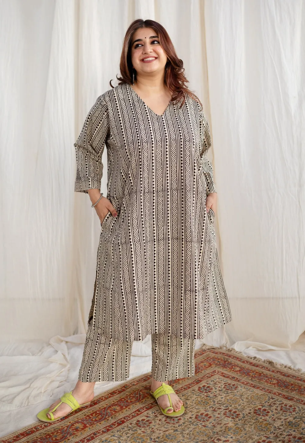 Dazzling Arshi Fakira Cotton Co-ord Set for Effortless Style & Comfort