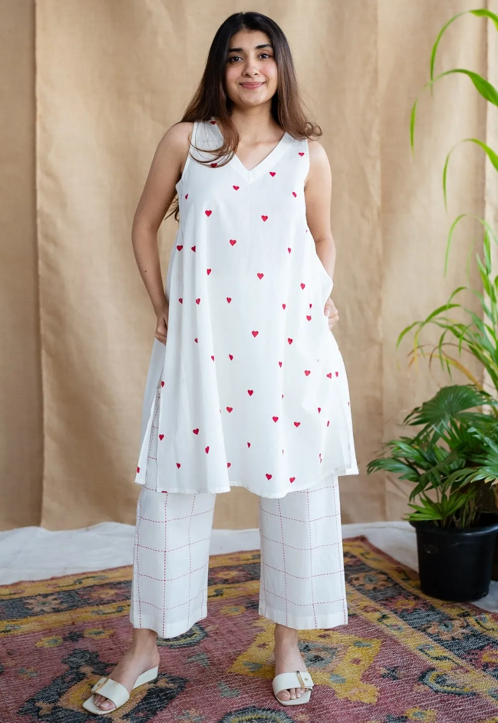 Stylish Arvika Block Printed Cotton Co-Ord Set for Comfortable Chic Fashion