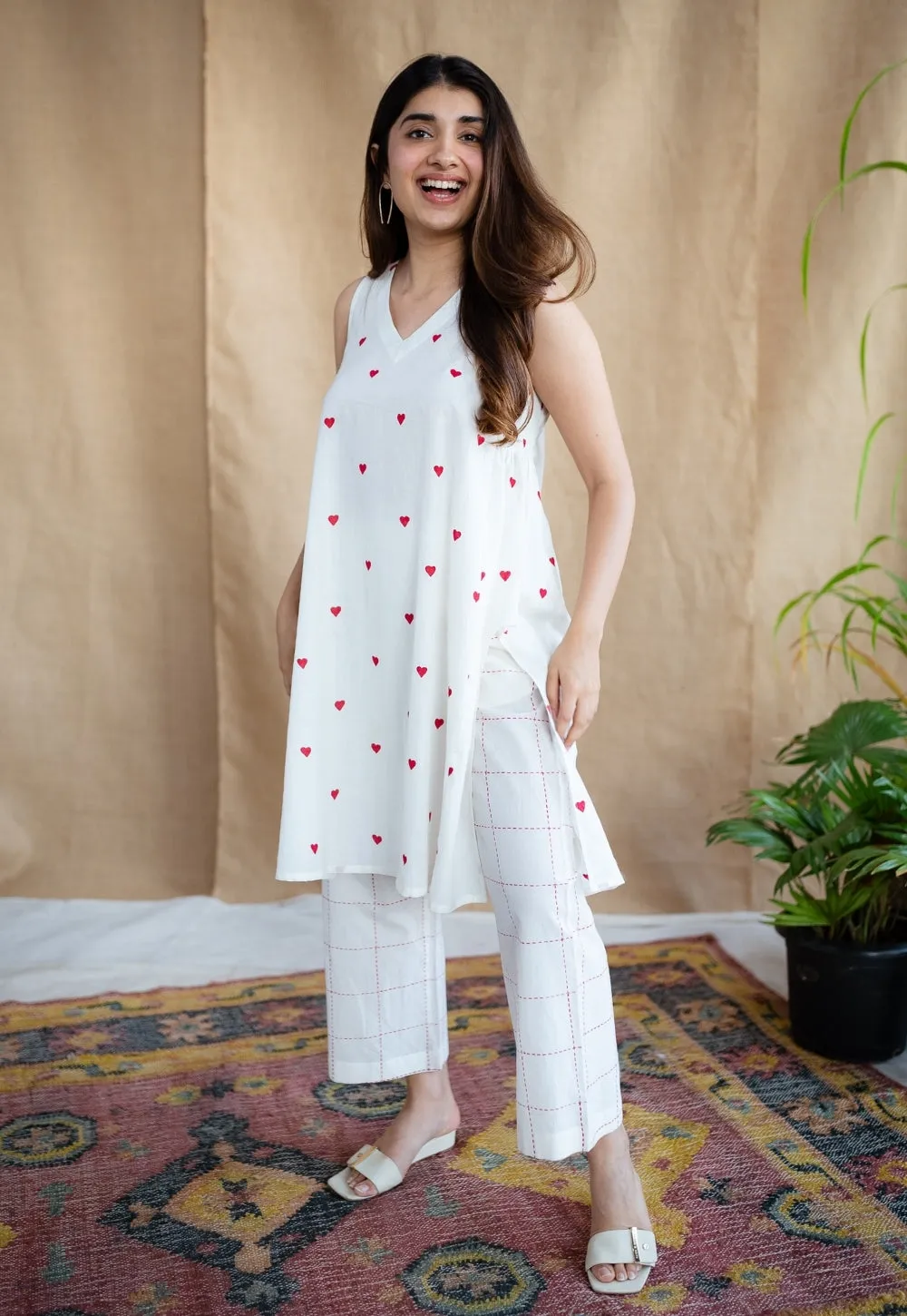 Stylish Arvika Block Printed Cotton Co-Ord Set for Comfortable Chic Fashion