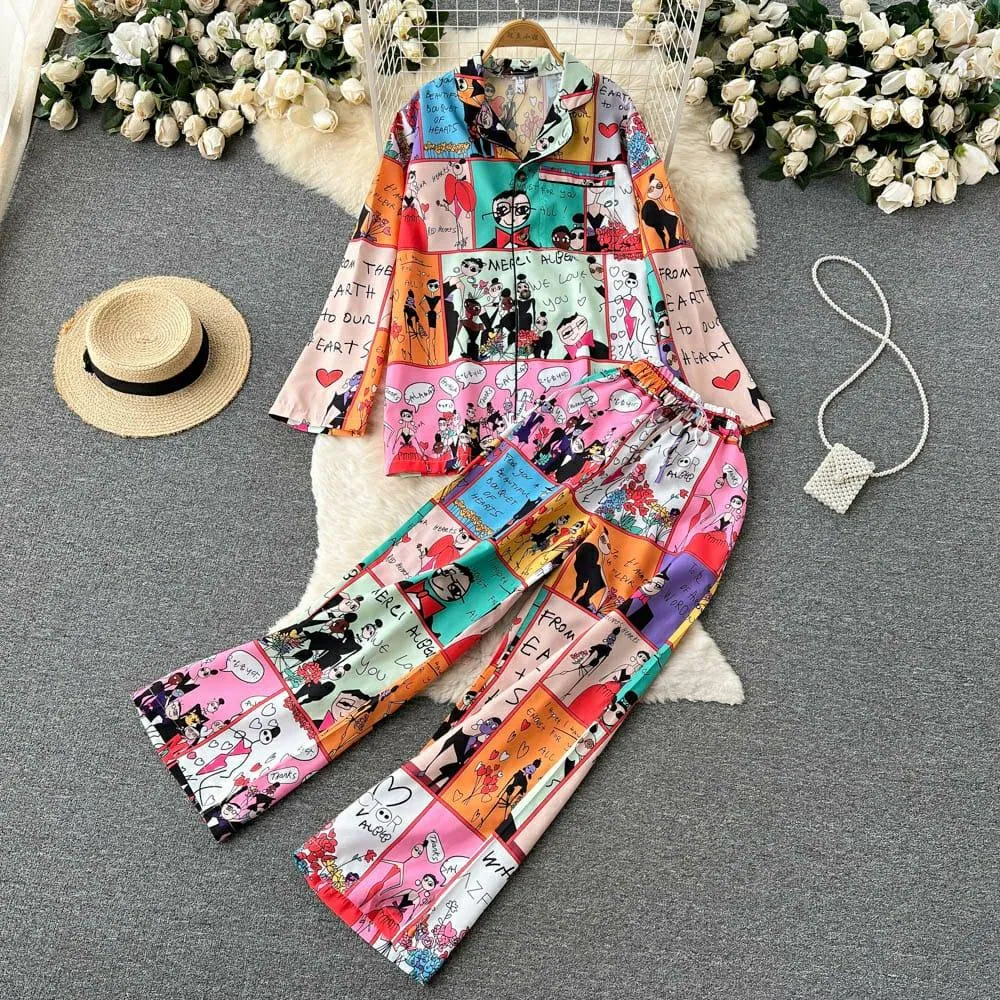 Cartoon Abstract Coord Set