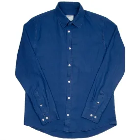 Coltesse - Napoléon Vertical Hidden Pocket Shirt - Dark Blue