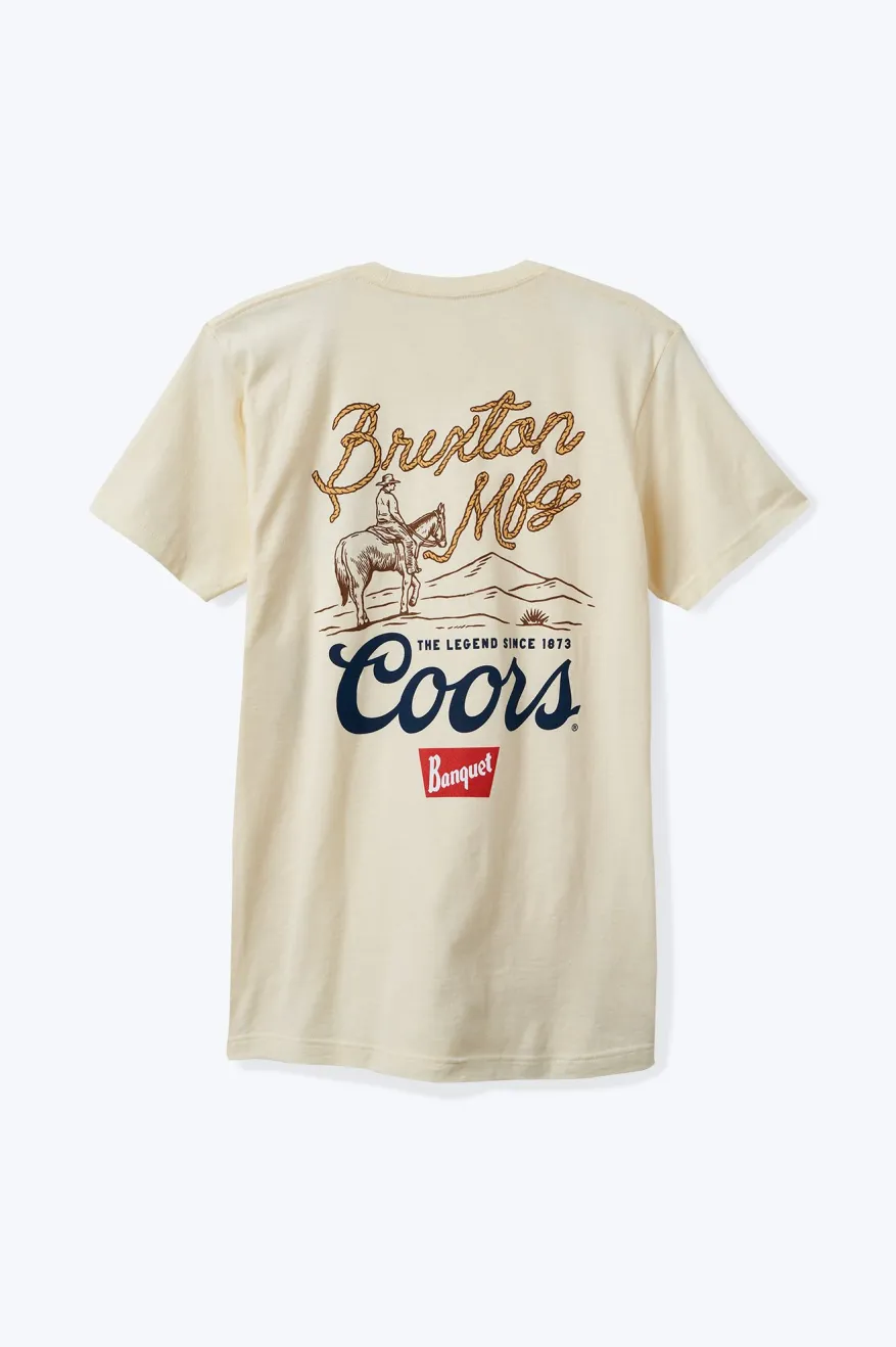 Coors Legends S/S Standard Tee - Natural