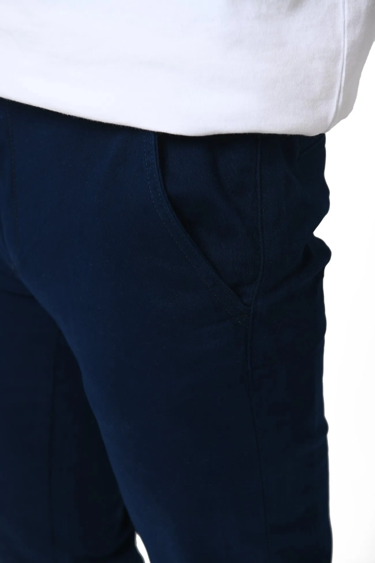 COTTON CHINO PANTS