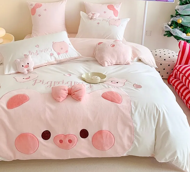 Cute Pig Bedding Set PN6619