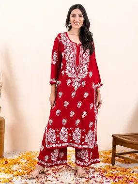 Daniya Premium Chikankari Modal Co-ord Sets