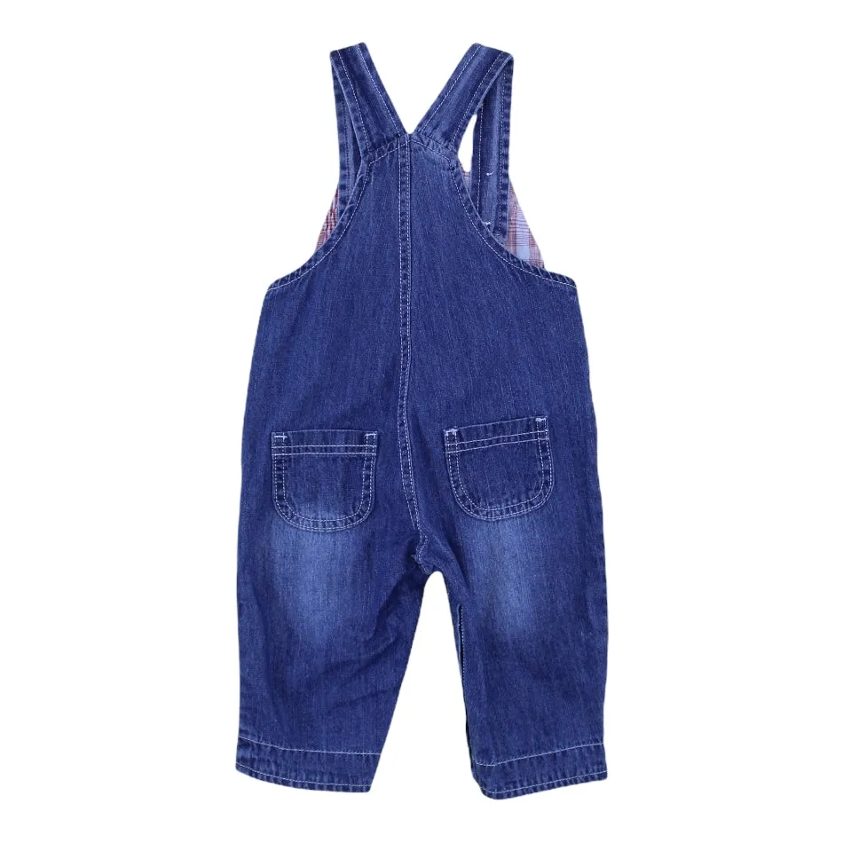 Full Length Chambray Dungarees - Cars 123