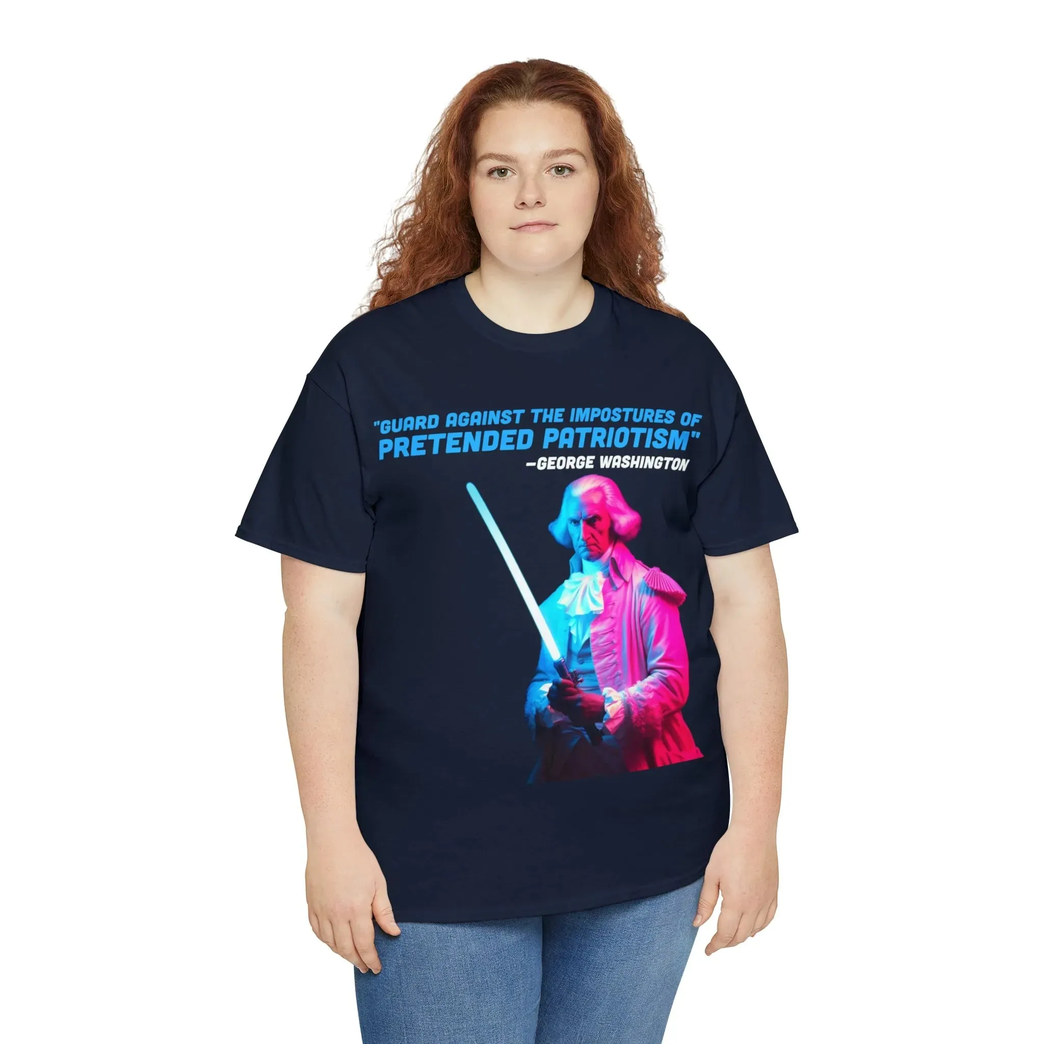 Galactic Guardian of Liberty George Washington Tee