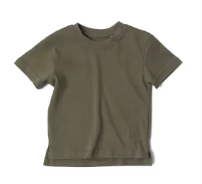 Little Bipsy - Dark Moss Elevated Tee