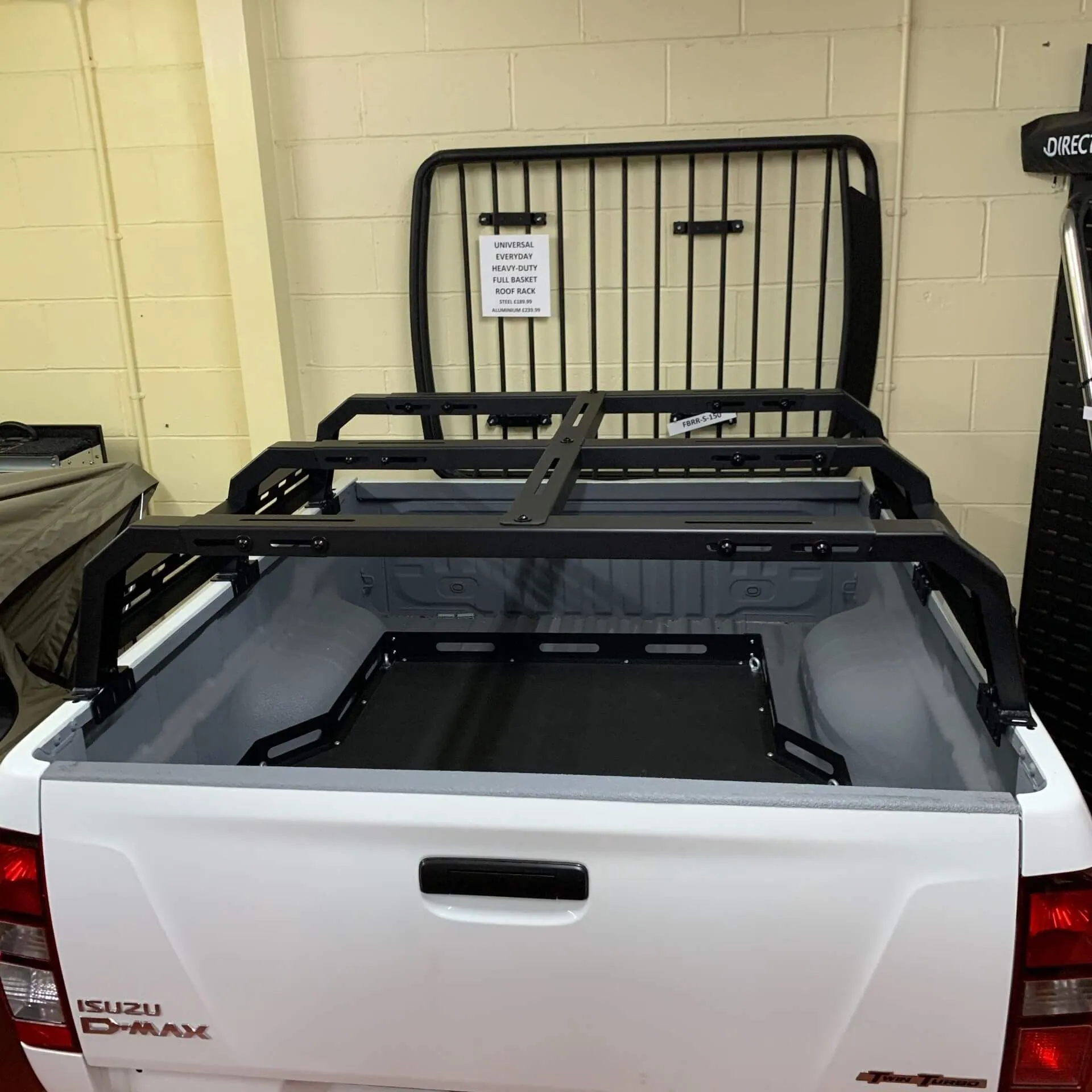 Low Height Adjustable Load Bed Roof Tent Cargo Rack for Nissan Navara D40 06-15