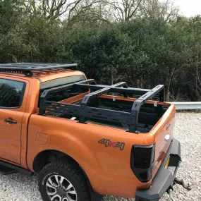 Low Height Adjustable Load Bed Roof Tent Cargo Rack for Nissan Navara D40 06-15