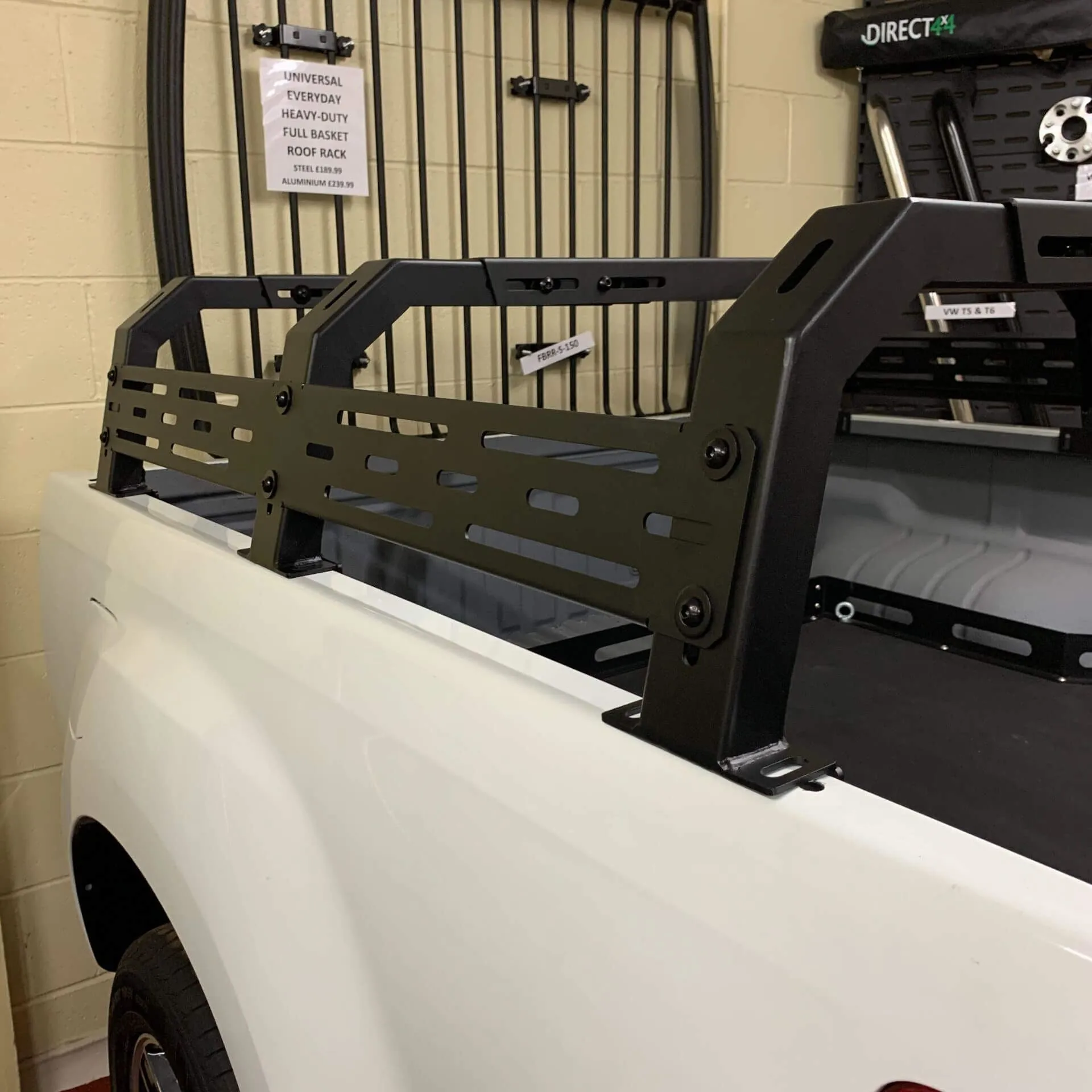 Low Height Adjustable Load Bed Roof Top Tent Cargo Rack for Isuzu D-Max 02-07