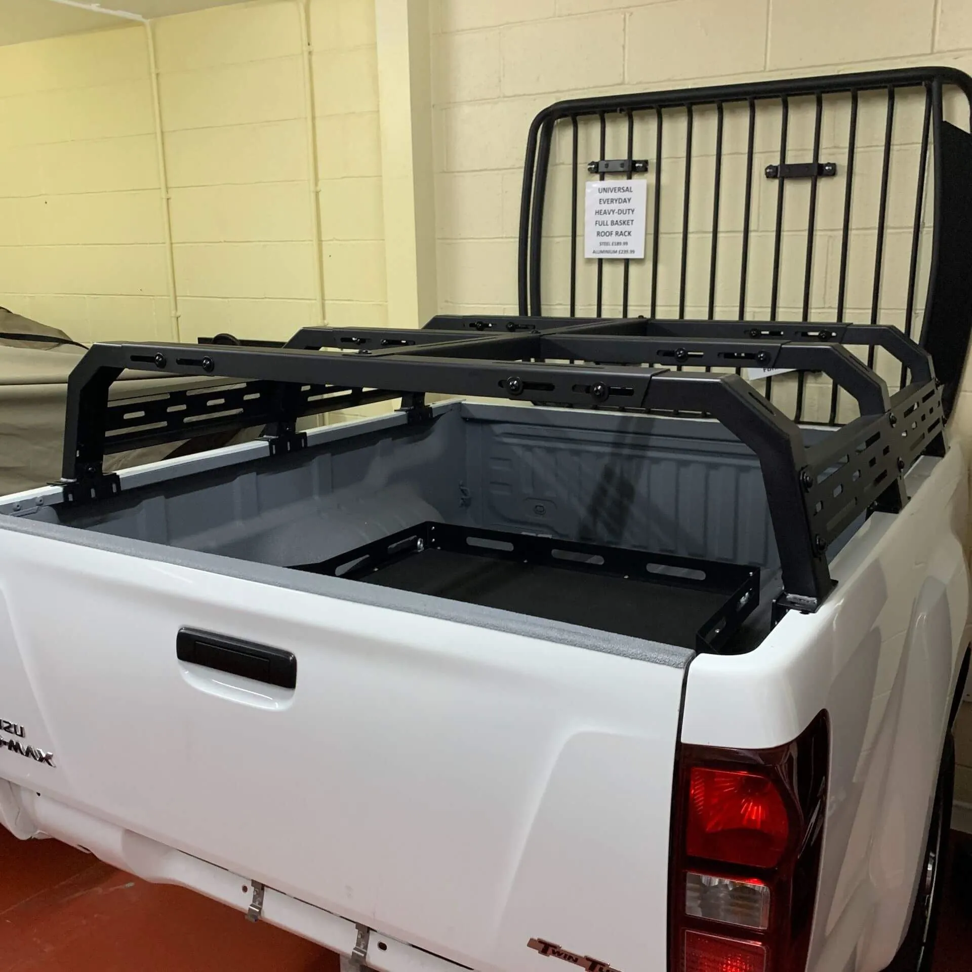 Low Height Adjustable Load Bed Roof Top Tent Cargo Rack for Mitsubishi L200 15 