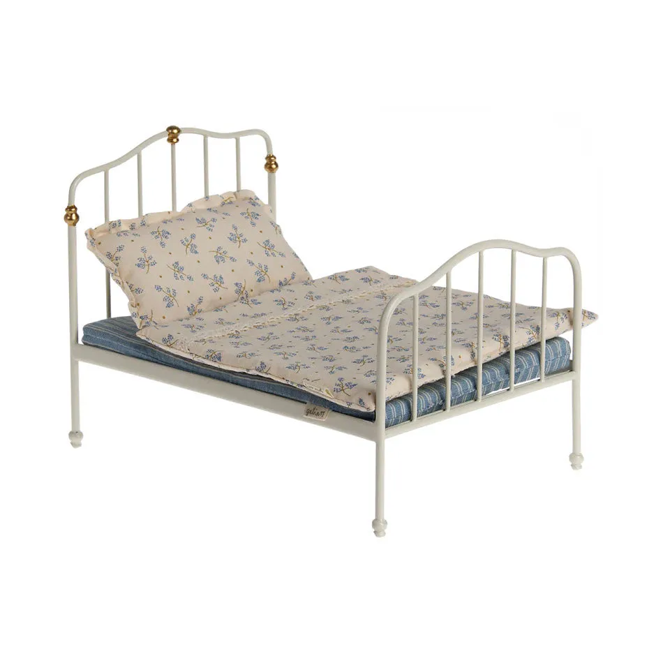 Maileg Bed, Mouse, Off White