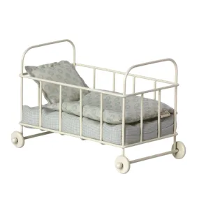 Maileg Micro Cot Bed - Blue