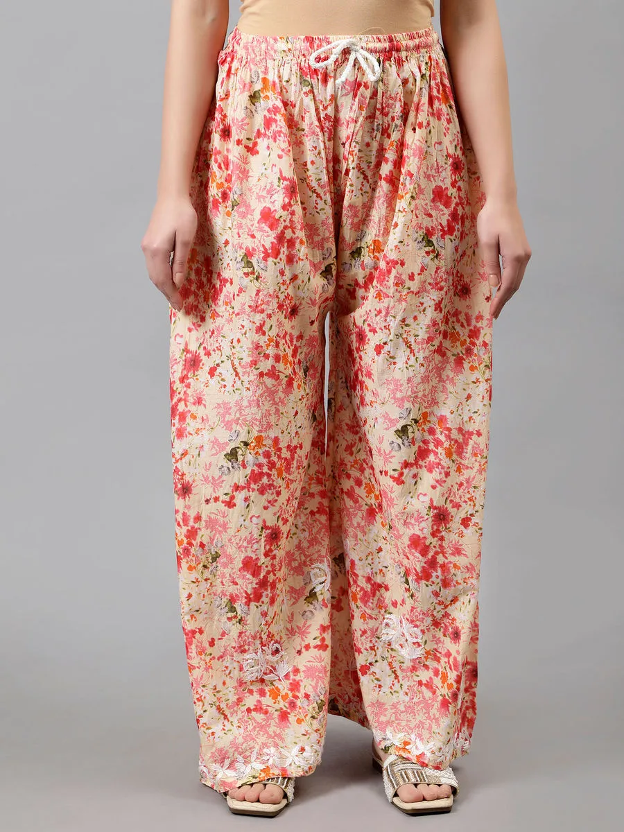 Maira Floral Chikankari Mulmul Co-ord Sets