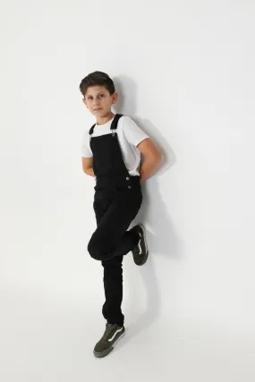 Sure! Here’s an optimized title for the e-commerce product:

MATTHEW Boys Slim Fit Black Bib Overalls - Stylish and Comfortable

This title includes modifiers that enhance the searchability and appeal of the product.