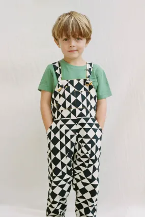 OTTO CHILDREN'S DUNGAREES - TRI PRINT