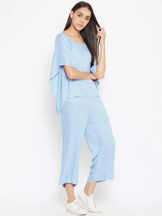 Powder blue Co-ord Set