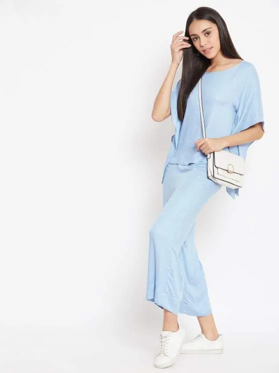 Powder blue Co-ord Set