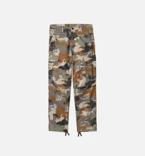 Regular Cargo Mens Pant - Green/Beige