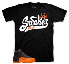 Retro 12 Brilliant Orange ST Crown Shirt