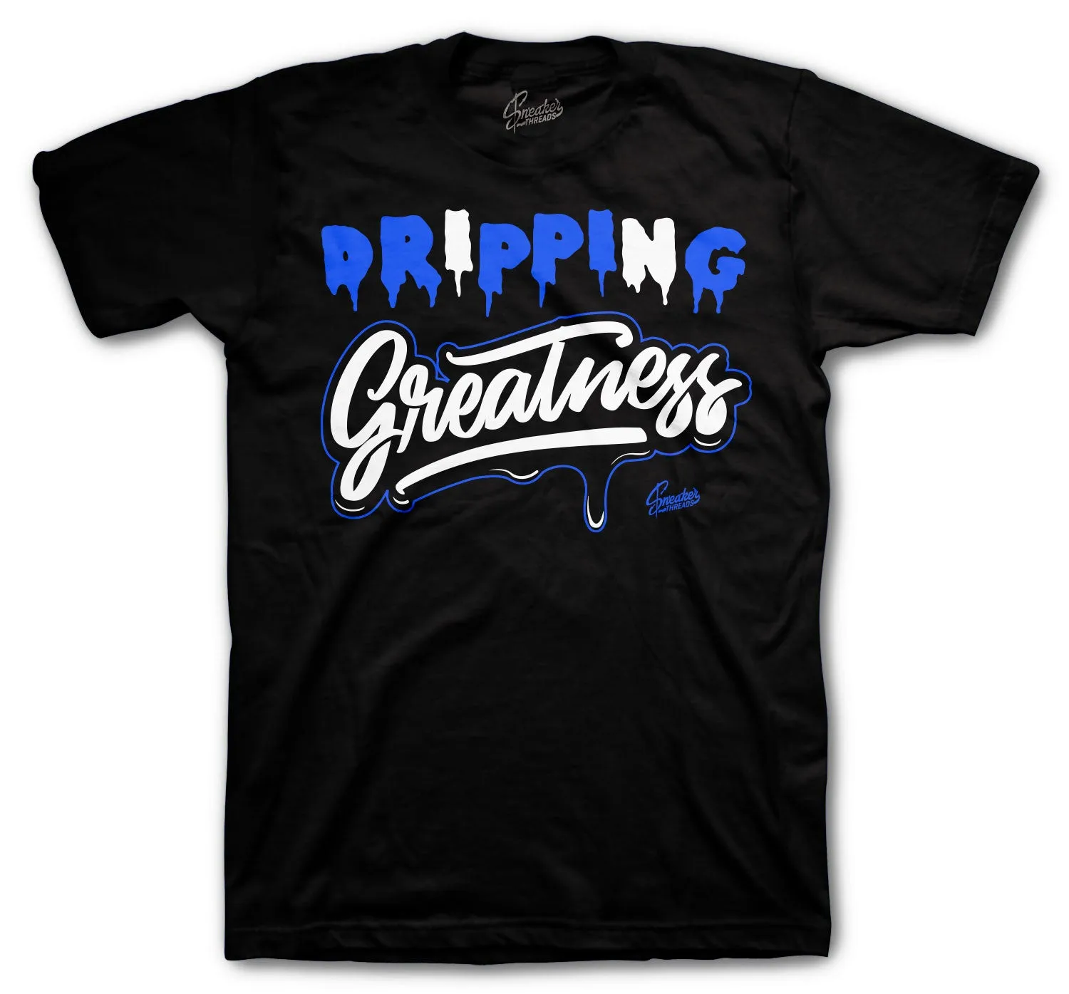 Retro 3 Racer Blue Dripping Greatness Shirt