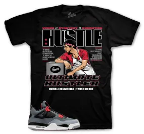 Retro 4 Infrared Ultimate Hustler Shirt