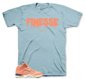 Retro 5 Crimson Bliss Finesse Shirt