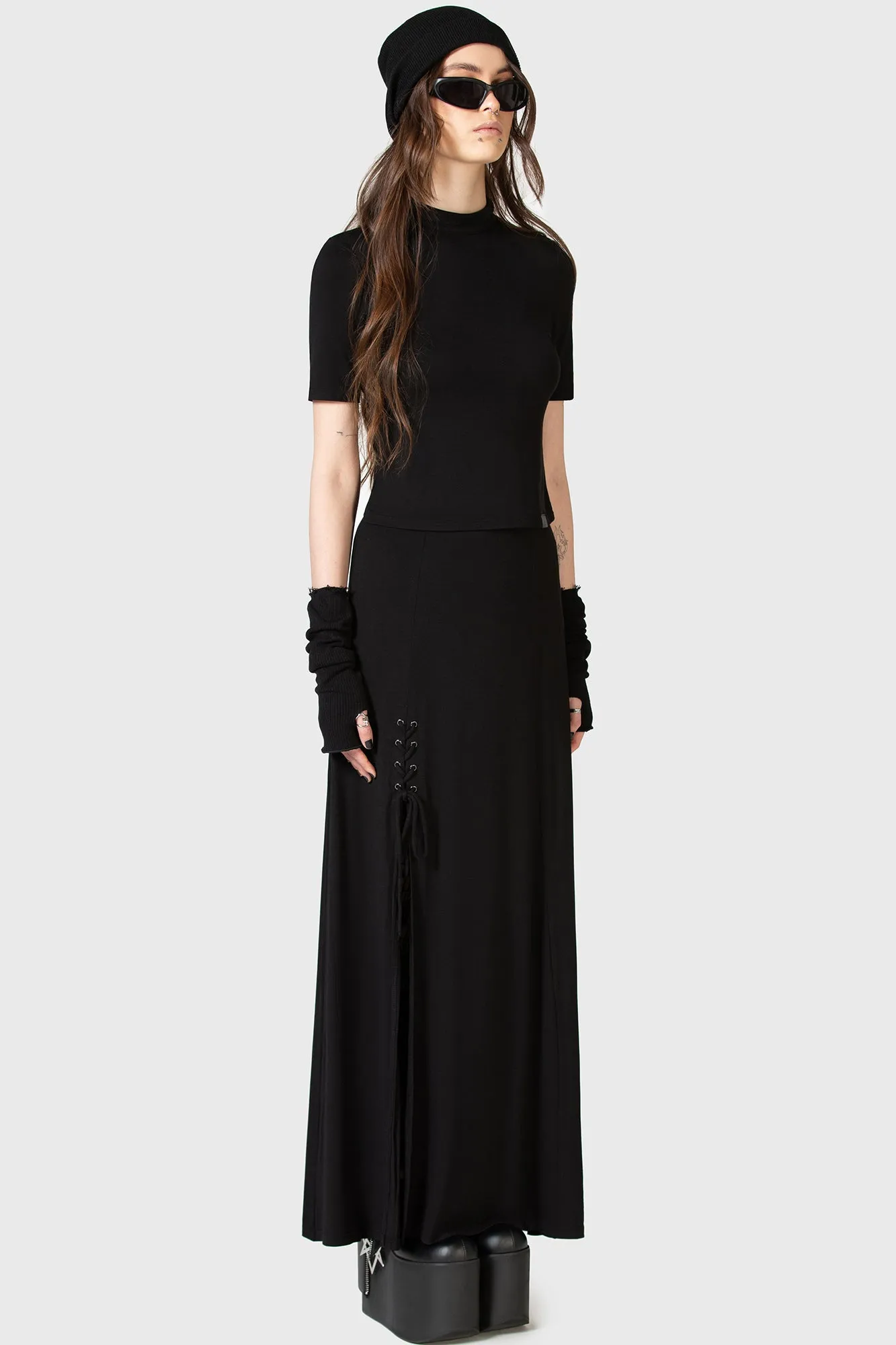 Secretly Weep Maxi Skirt