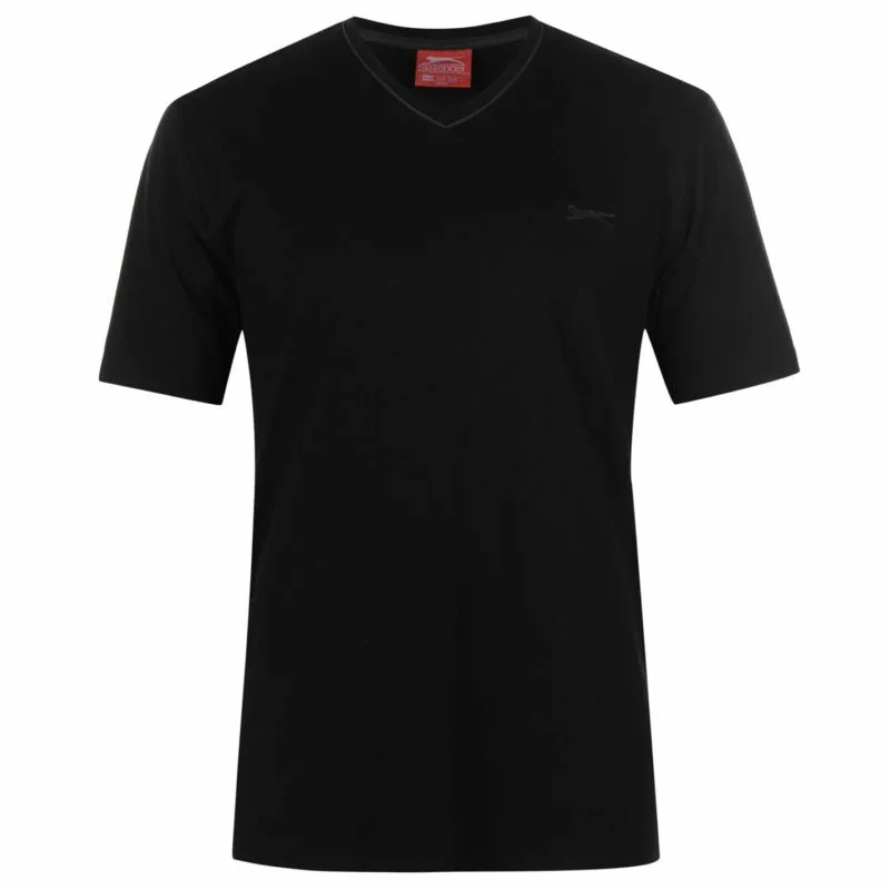 Slazenger Mens V Neck T Shirt Short Sleeve Tee Top Clothing Wear