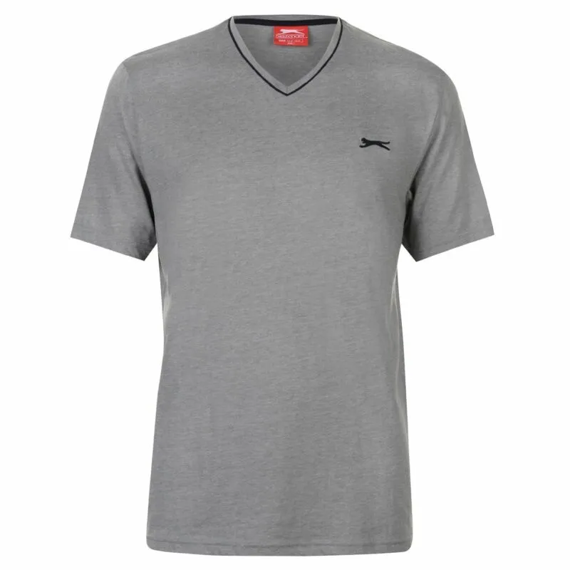 Slazenger Mens V Neck T Shirt Short Sleeve Tee Top Clothing Wear