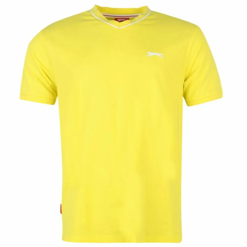 Slazenger Mens V Neck T Shirt Short Sleeve Tee Top Clothing Wear