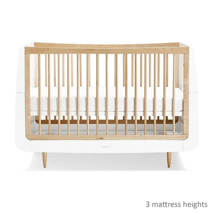 SnuzKot Skandi 2 Piece Nursery Furniture Set - Natural