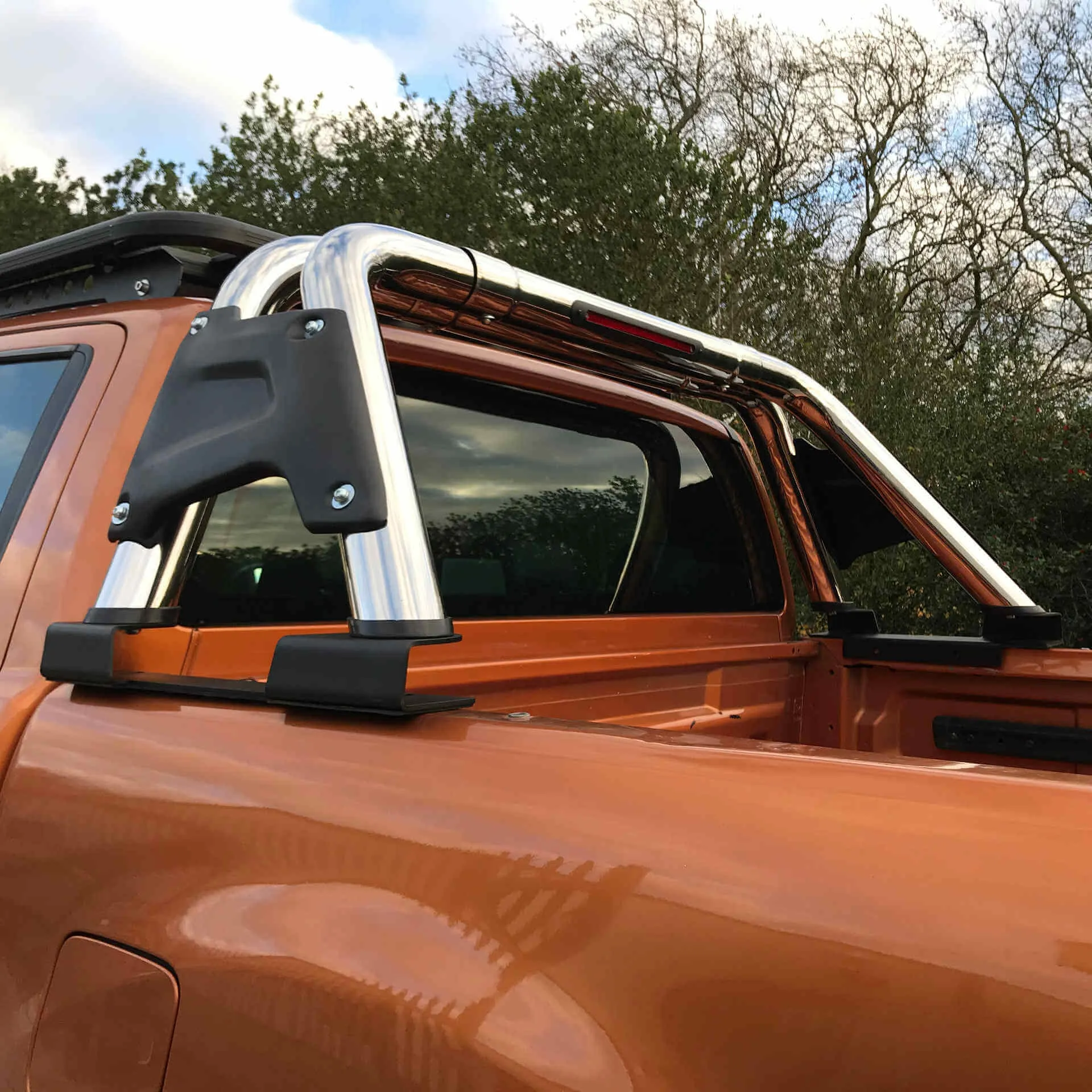 Stainless Steel Side Infill Roll Sports Bar for Mitsubishi L200