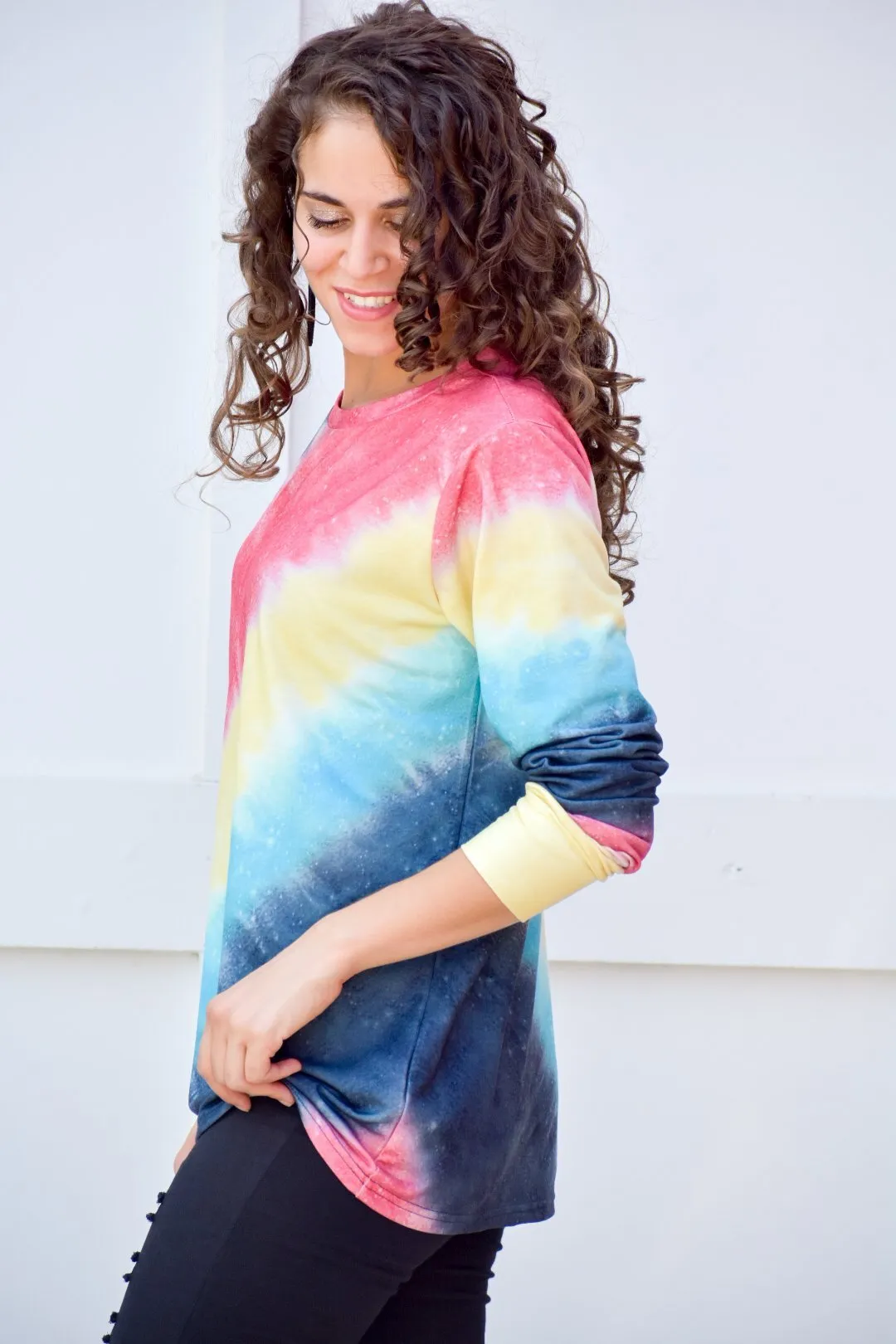 Time After Time Multi Color Sweater