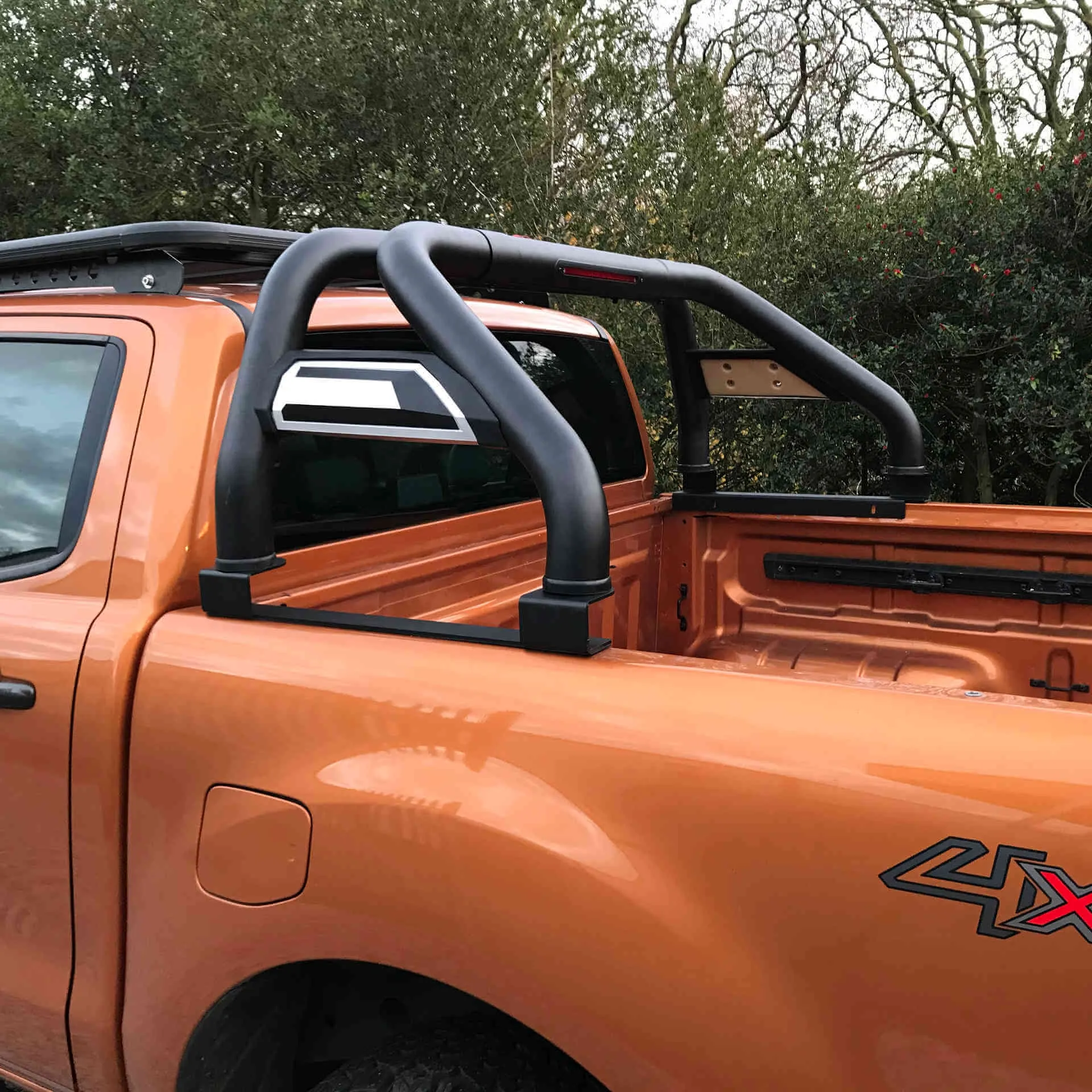 Tonneau Cover Compatible Side Infill Roll Sports Bar for Ford Ranger 1998-2005