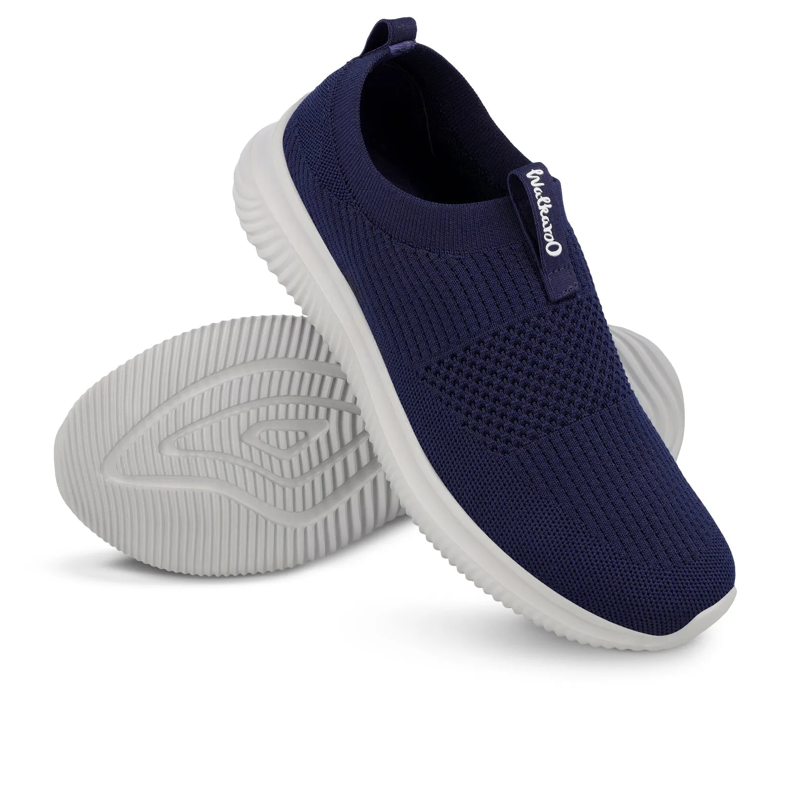 Walkaroo Belly Shoes for Men - WS9551 Navy Blue