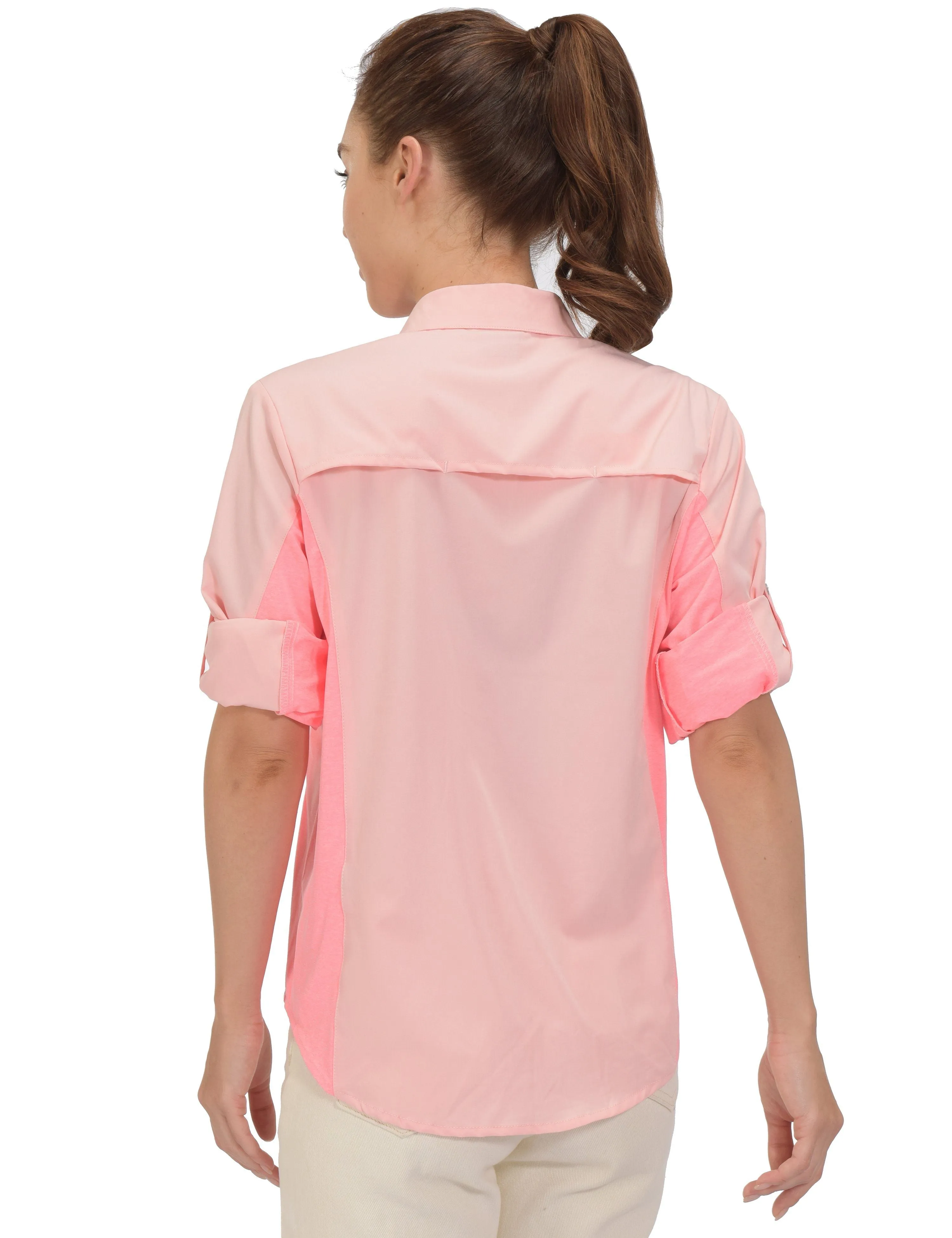 Women's UPF 50  Long Sleeve Hiking Shirt